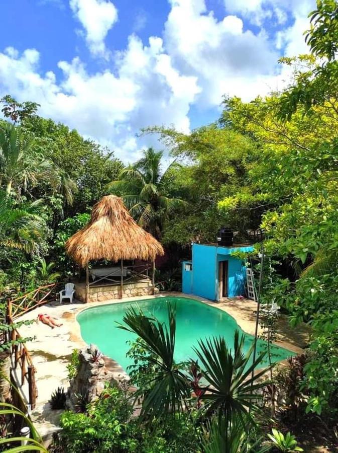Gardenhotel Macan Che B&B Izamal Dış mekan fotoğraf