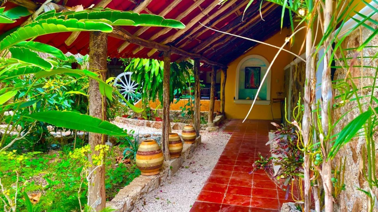 Gardenhotel Macan Che B&B Izamal Dış mekan fotoğraf